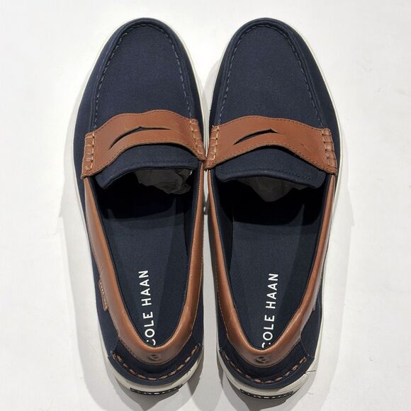 Cole Haan Nantucket Canvas Penny Loafer C38570 Navy Blue Men Size 12M -Worn Once main image 10